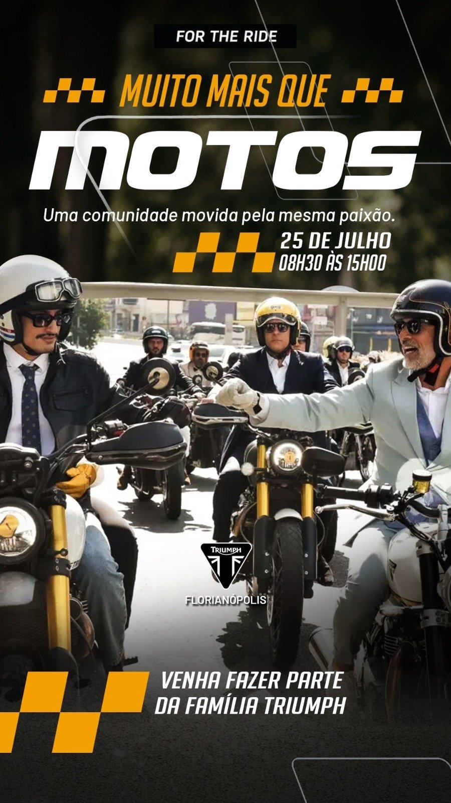 Mês Do Motociclista - Triumph Floripa