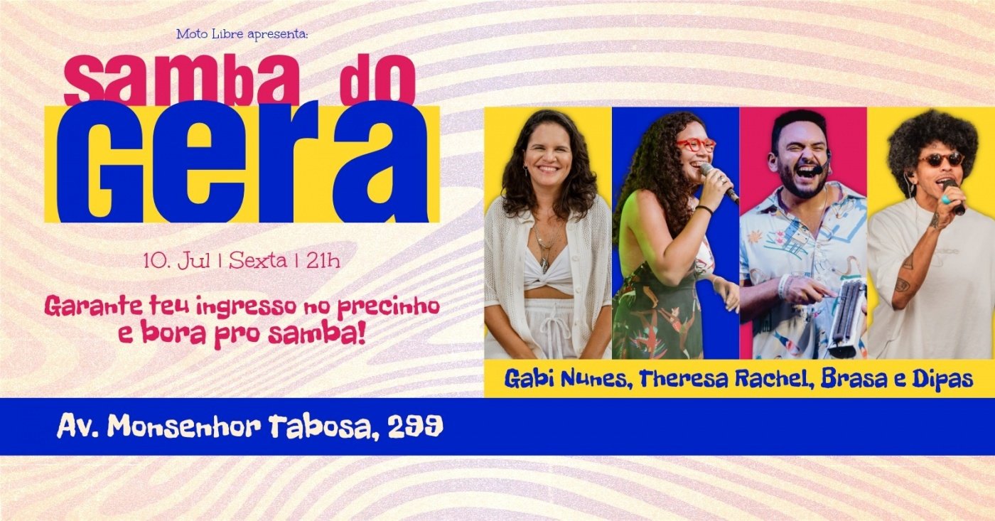 Samba do Gera ~ Gabi Nunes, Dipas, Theresa Rachel e Brasa