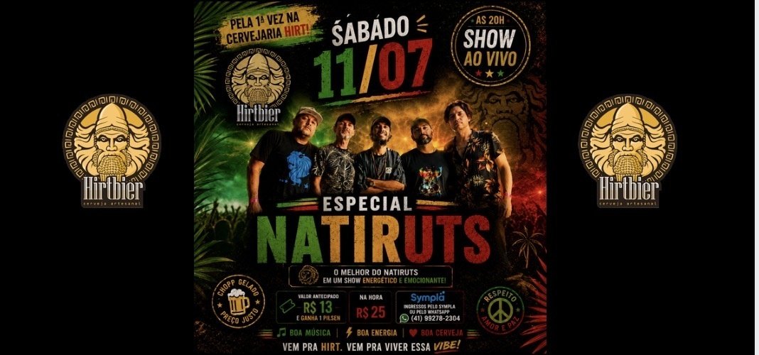 ESPECIAL NATIRUTS NA CERVEJARIA HIRT