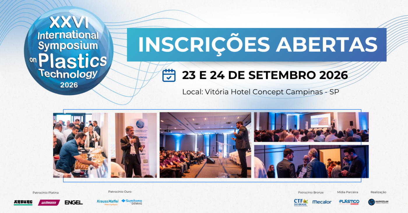 XXVI - Simpósio Internacional sobre Tecnologia de Plásticos 2026