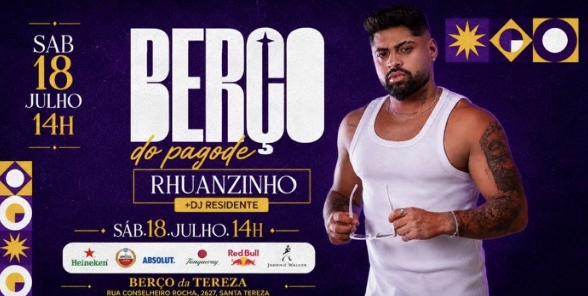 BERÇO DO PAGODE 18/07