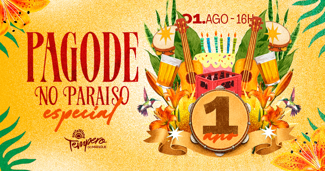 Pagode no Paraíso #1ano - edição de aniversário