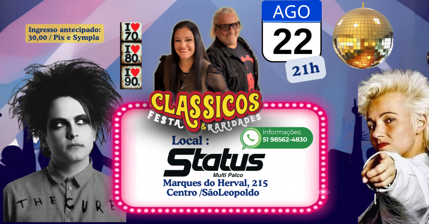 FESTA CLÁSSICOS E RARIDADES RETRO /STATUS - São Leopoldo