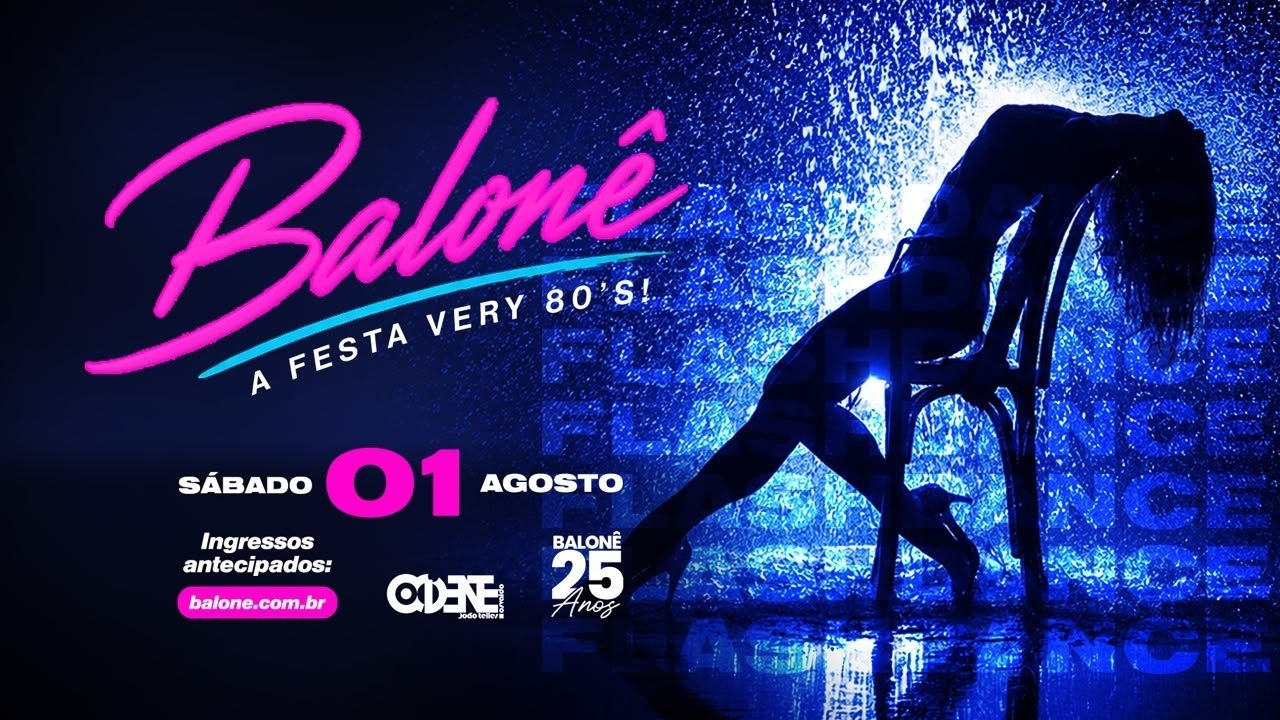 Balonê *A Festa VERY 80s!
