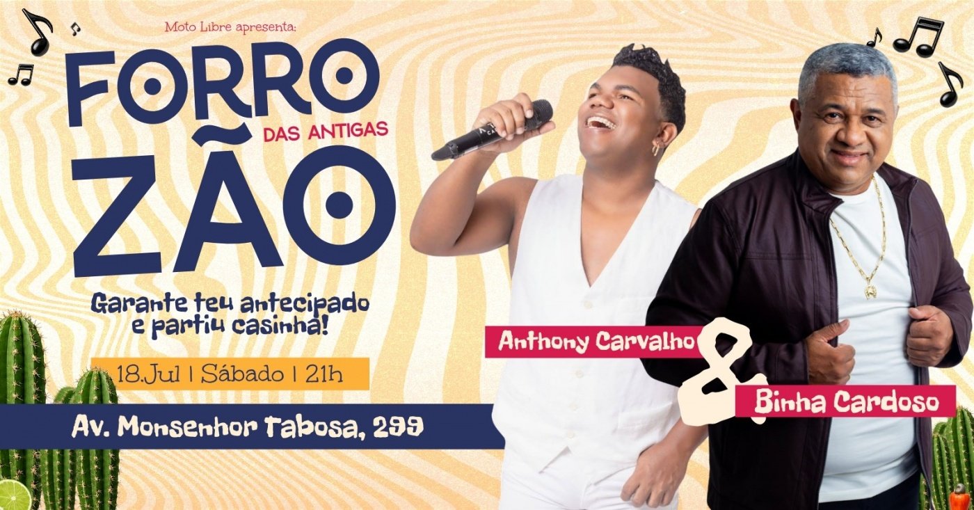 Forrozão das Antigas ~ Binha Cardoso + Anthony Carvalho