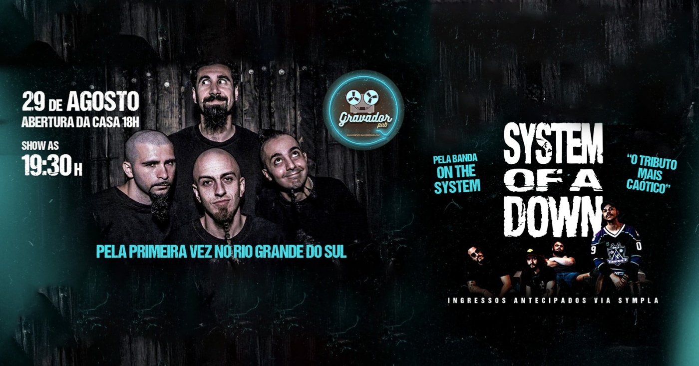 System of a Down - On The System(SC) - Gravador Pub