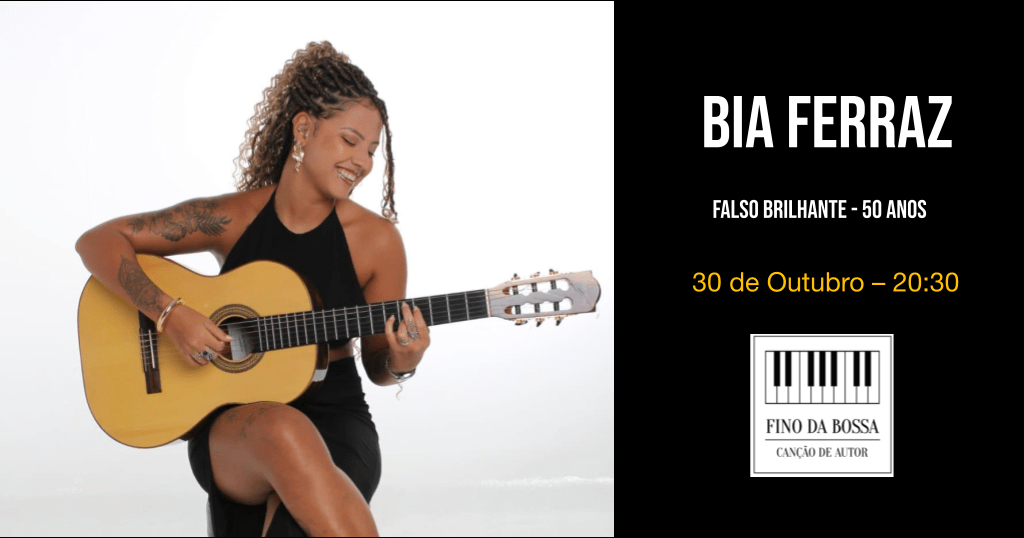 Bia Ferraz no Fino da Bossa