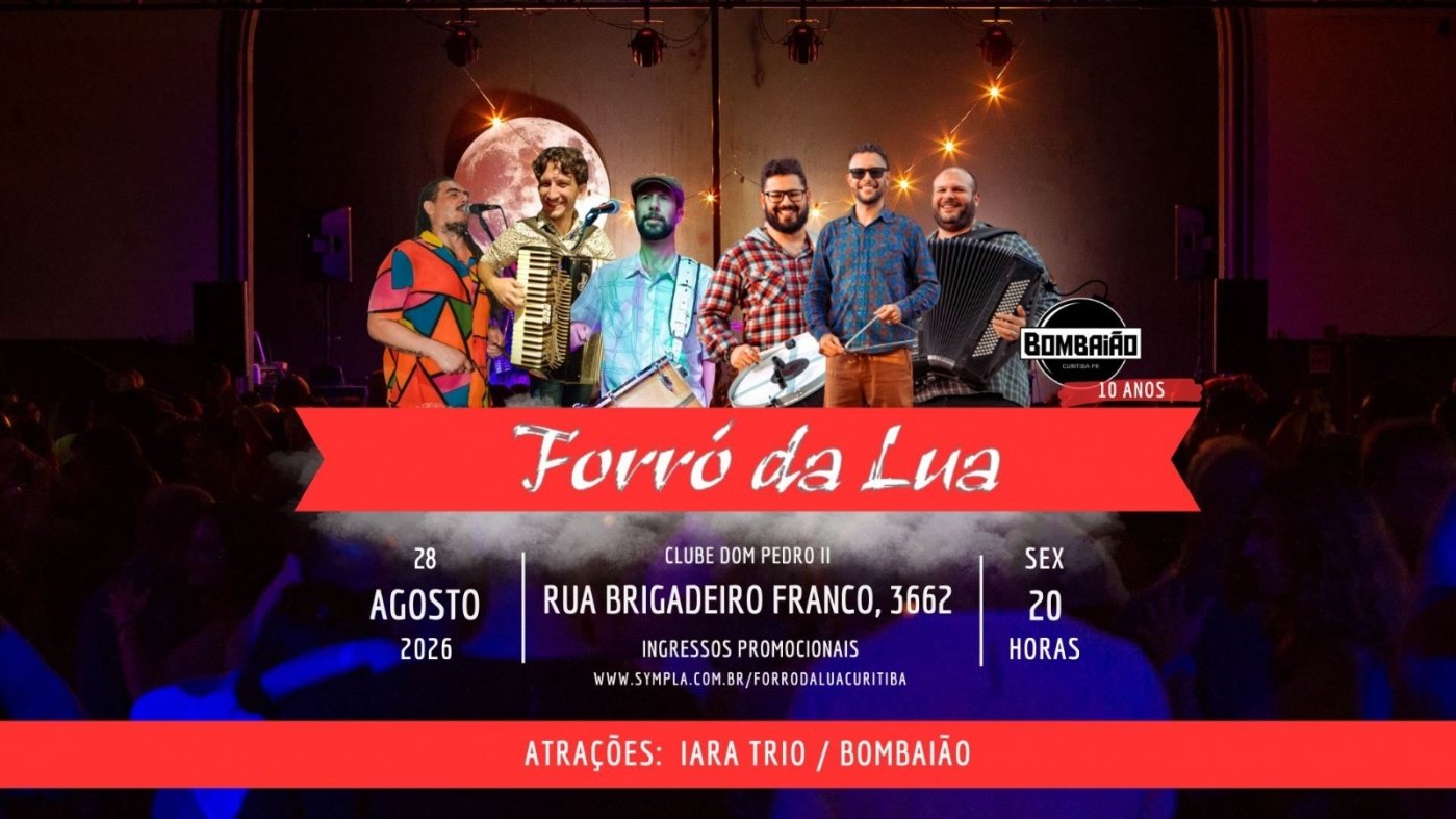 Forró da Lua - 2026 - Lua Cheia de Agosto