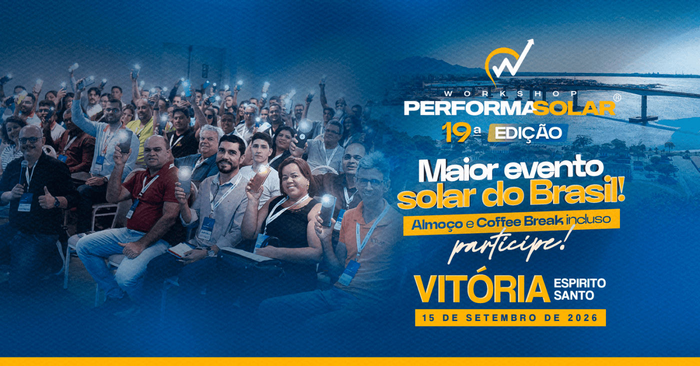 WORKSHOP PERFORMA SOLAR | VITÓRIA - ES | 19° EDIÇÃO