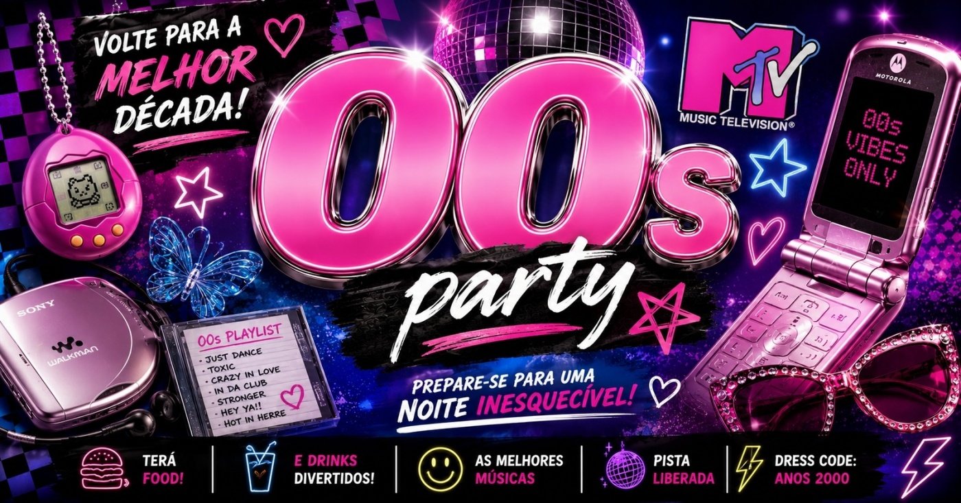 00s Throwback Party | Festa Anos 2000
