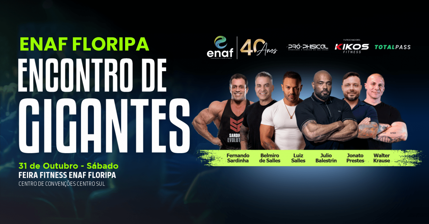 ENCONTRO DE GIGANTES - ENAF FLORIPA 2026