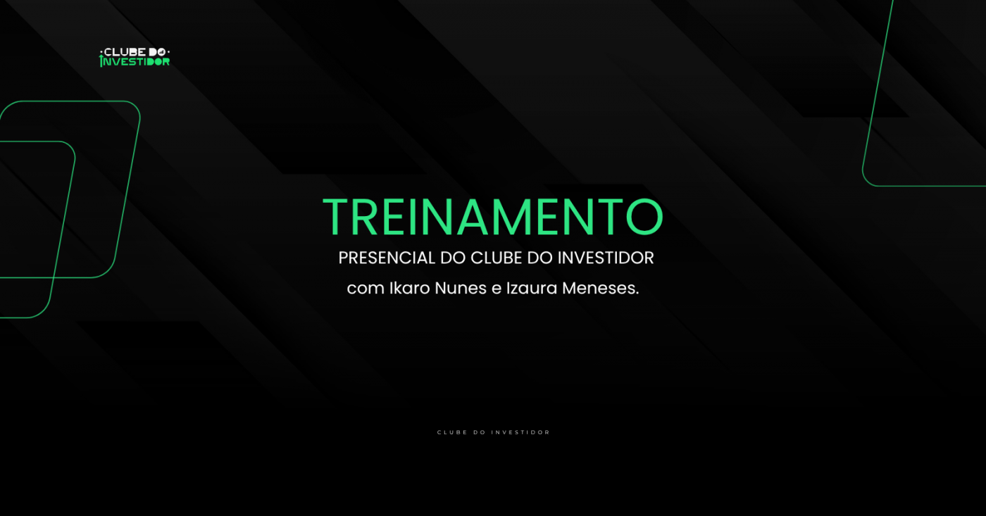 Evento presencial do Clube do Investidor
