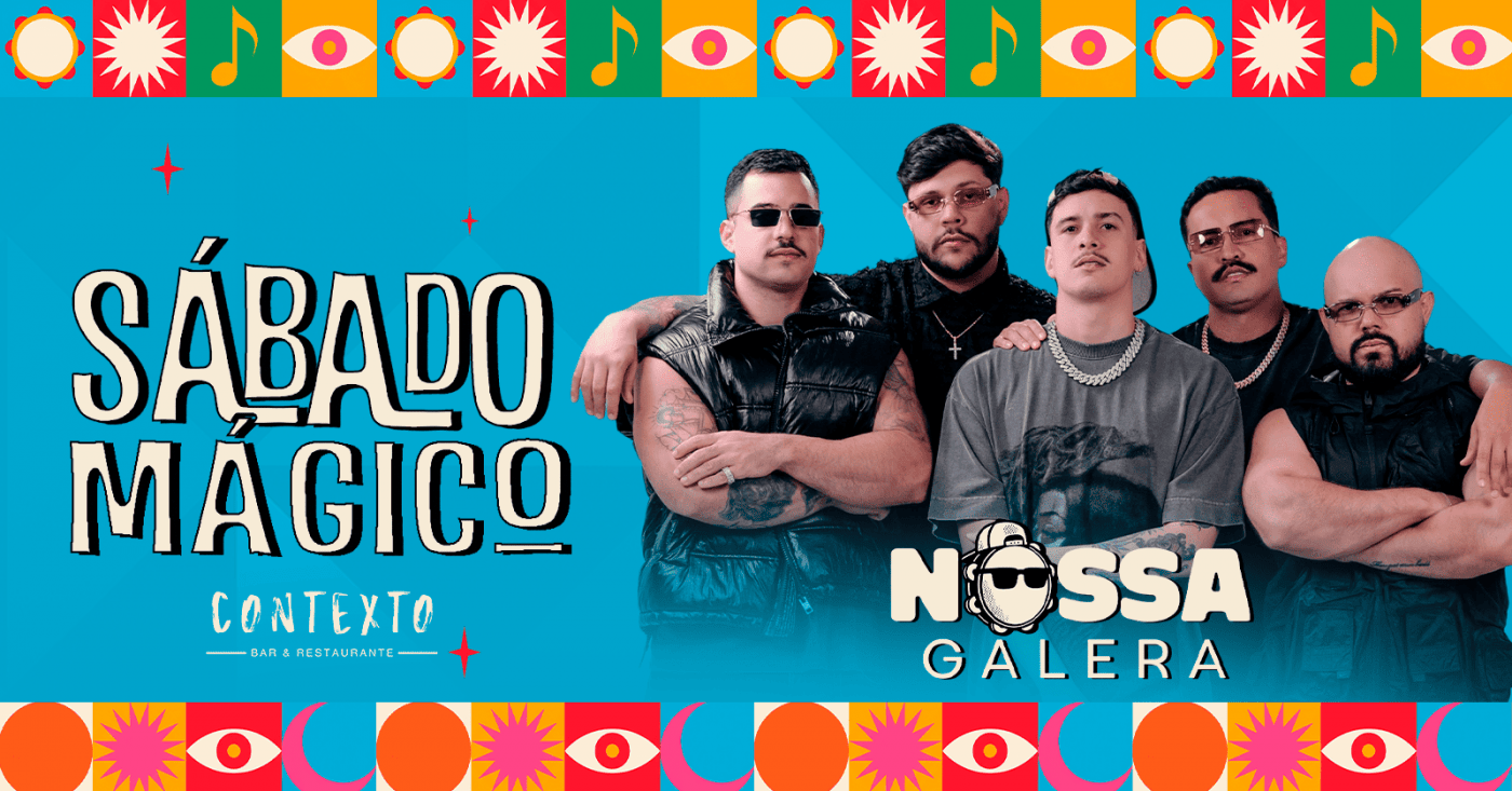 Sábado Mágico | 29.08 | Varanda Contexto Bar