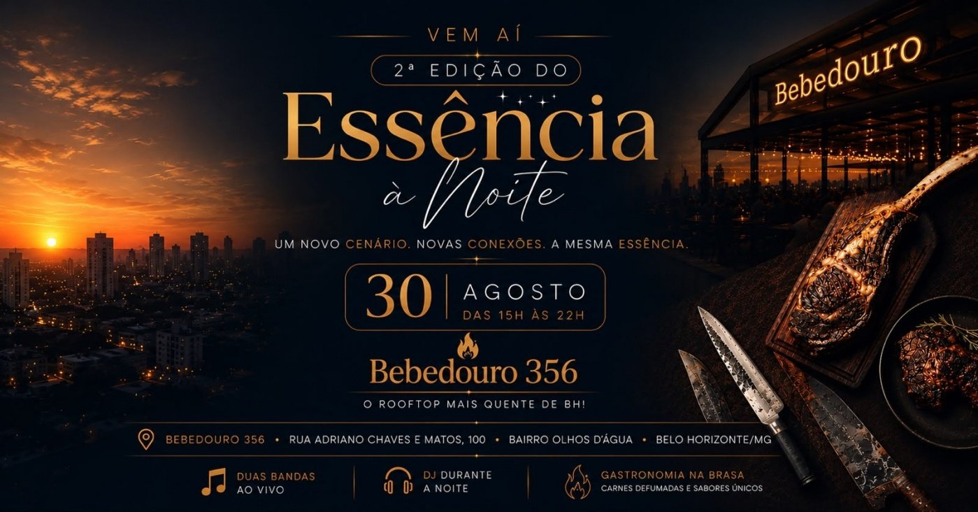 ESSÊNCIA À NOITE 2ª EDIÇÃO | SUNSET