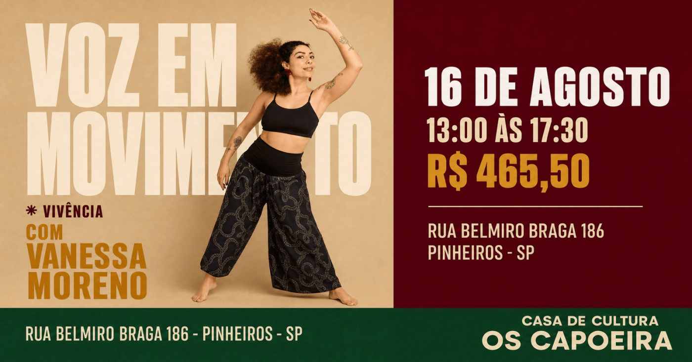 Voz Em Movimento Com Vanessa Moreno