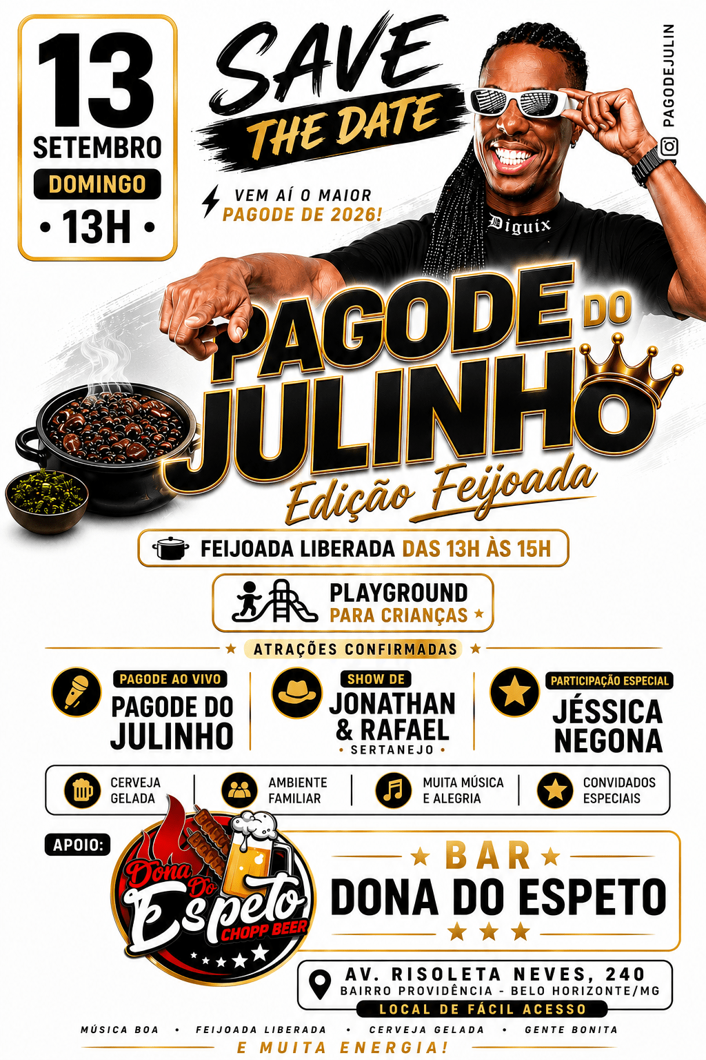 Pagode do Julinho Edição feijoada