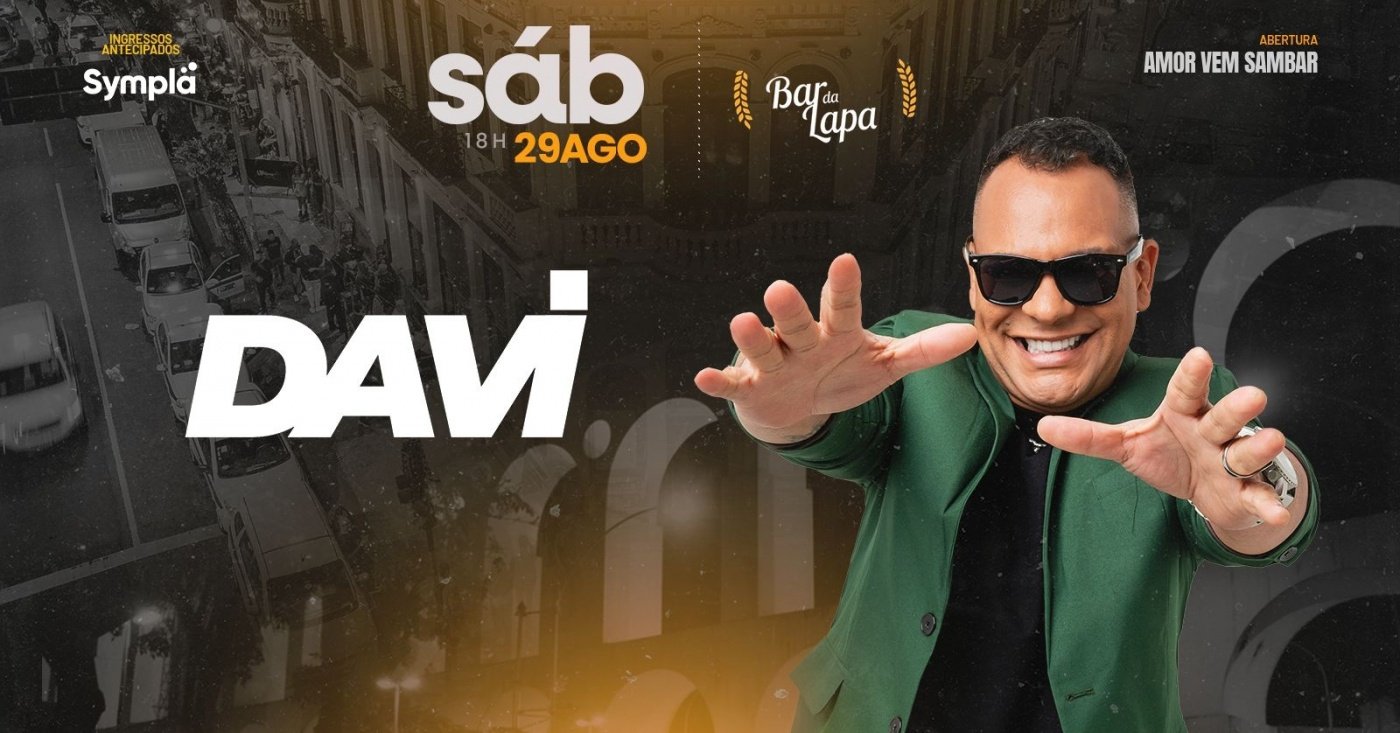 DAVI NO BAR DA LAPA