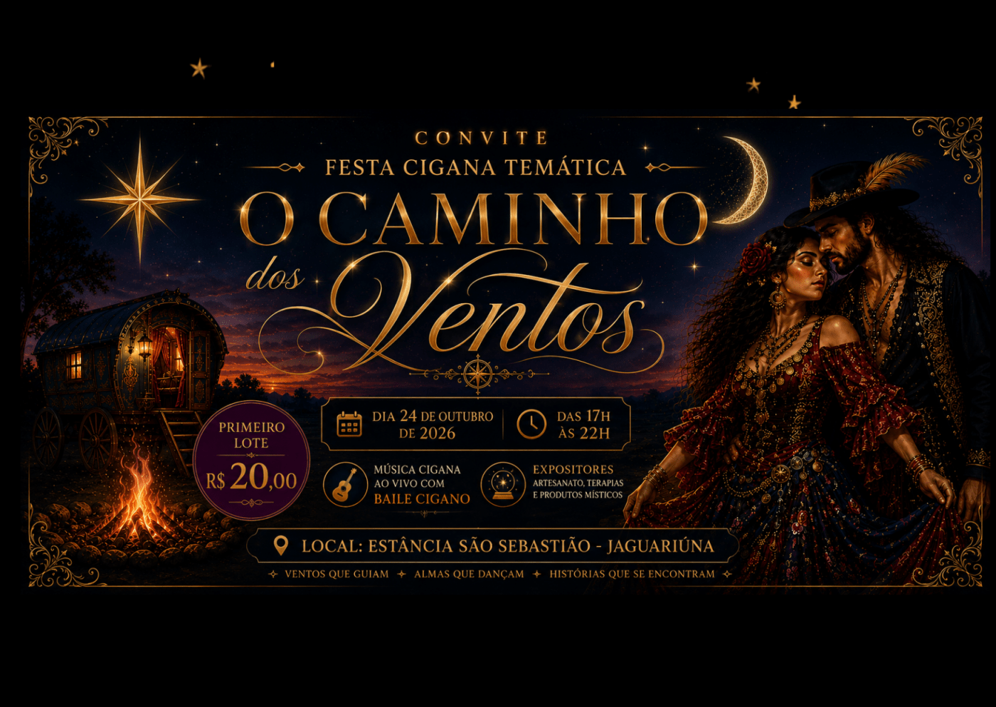 Festa temática cigana