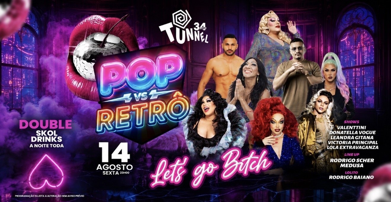 14-08 SEXTA POP VS RETRO LET'S GO BITCH