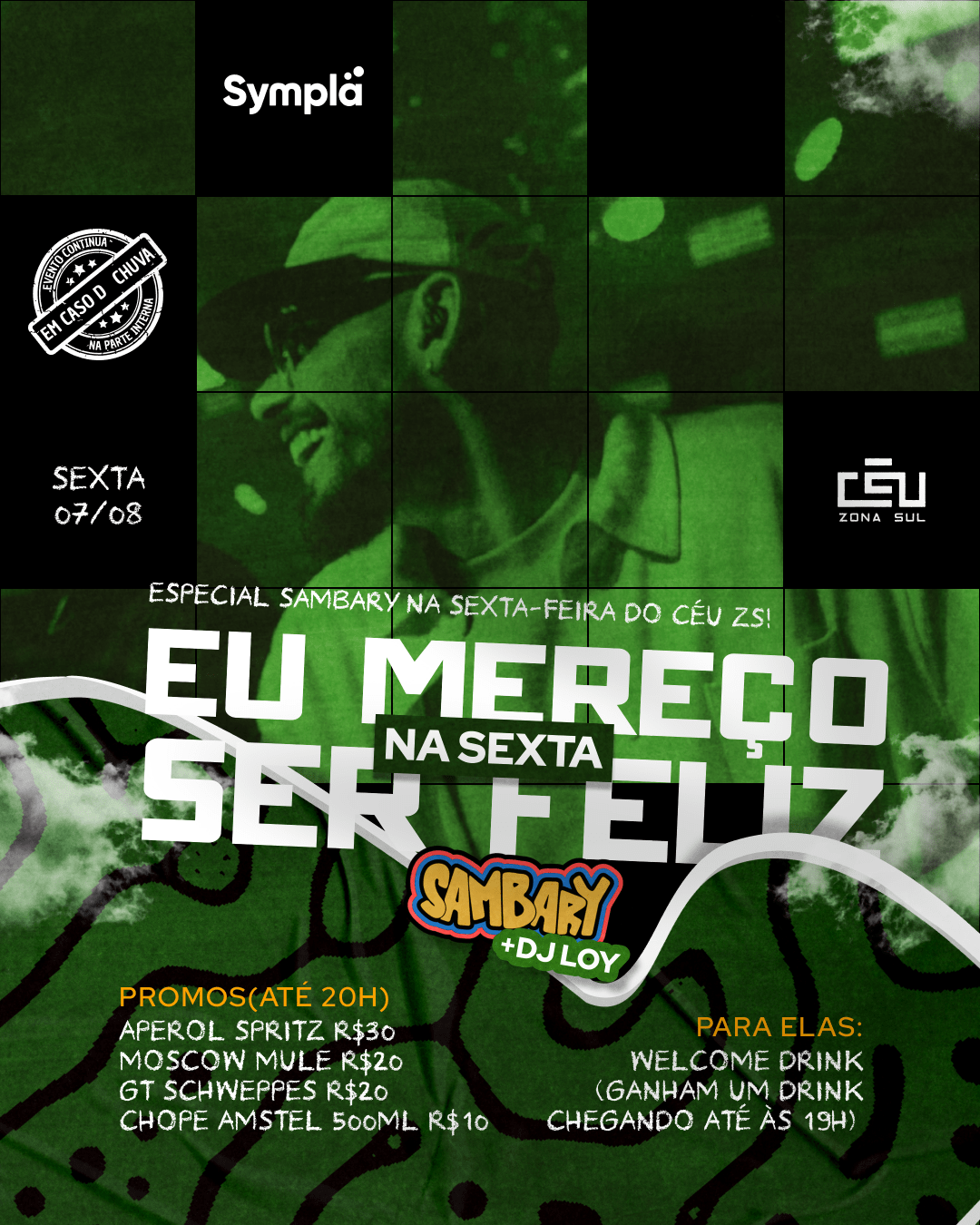EU MERECO SER FELIZ NA SEXTA! COM GRUPO SAMBARY E RODA DO CEU