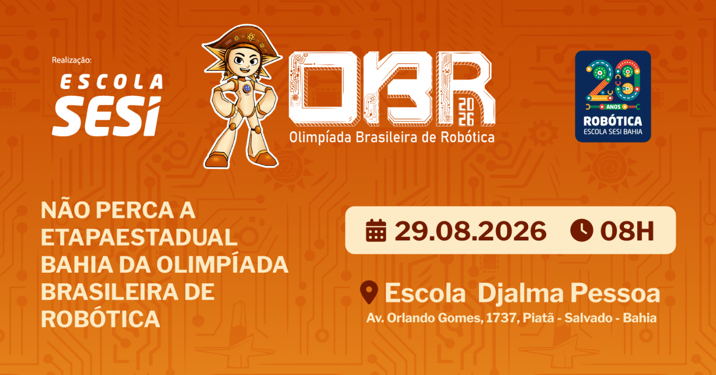 Olimpíada Brasileira de Robótica Bahia 2026