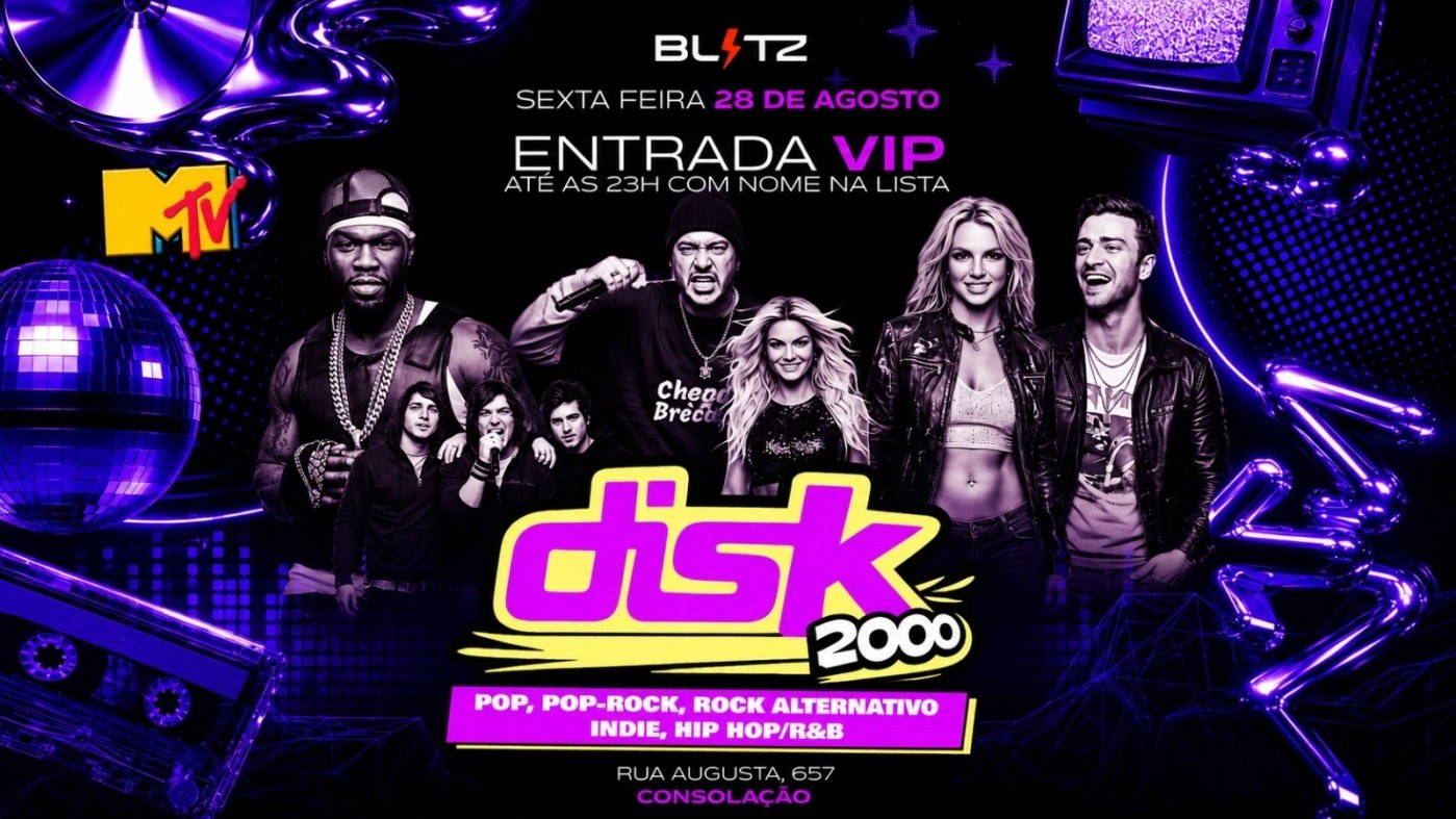 DISK 2000 - A FESTA COM OS MAIORES HITS DA MTV!