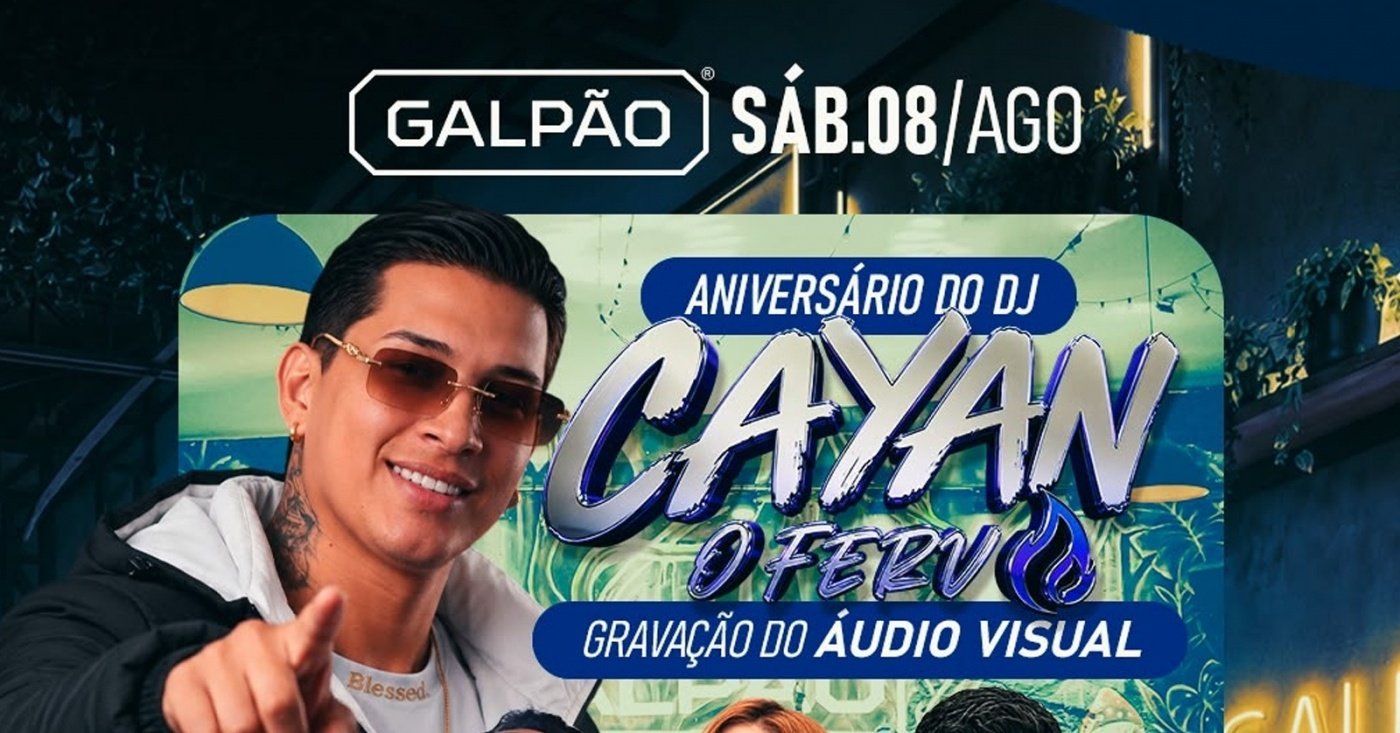ANIVERSÁRIO DO FERVO! - DJ CAYAN RIBEIRO