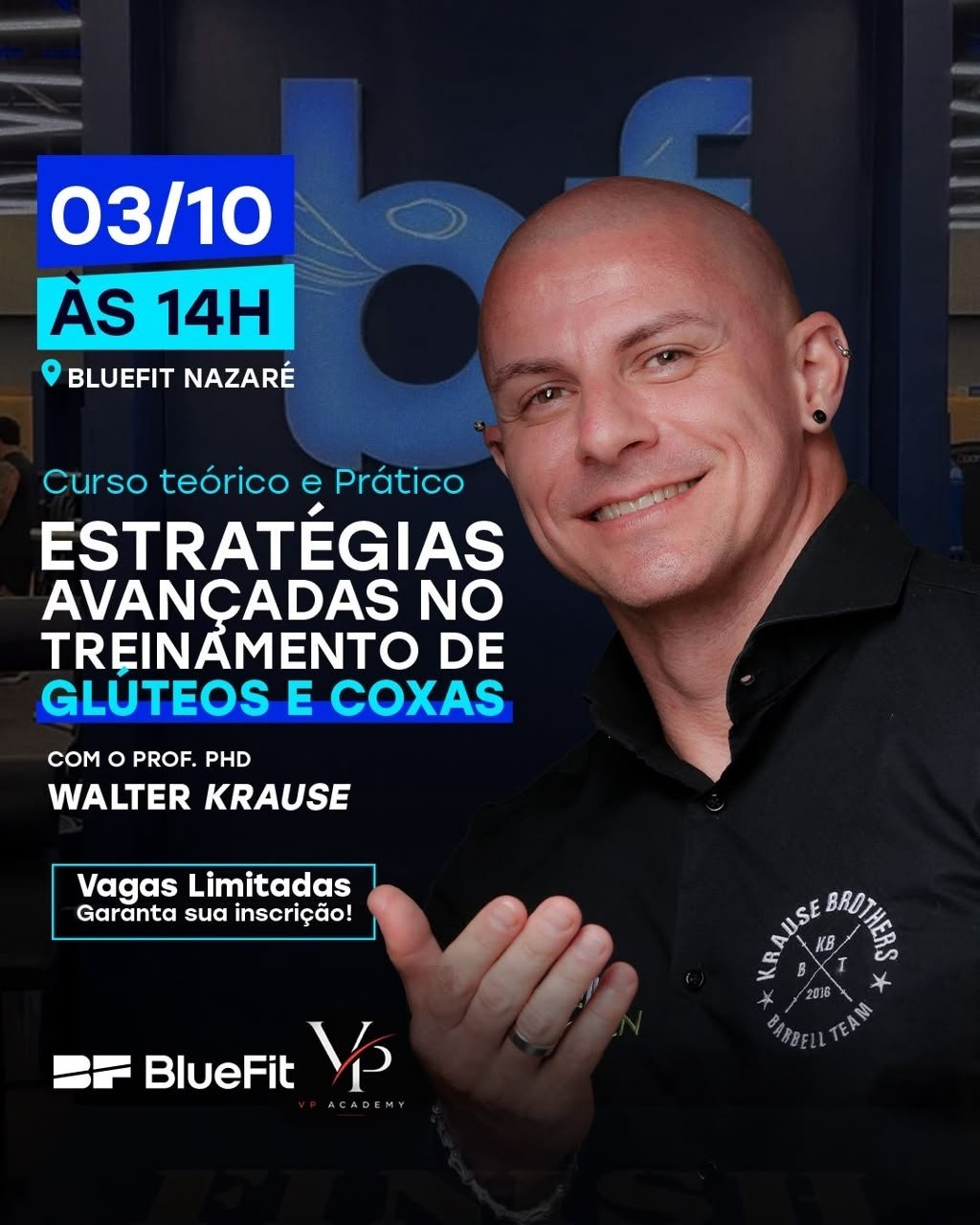 Imersão em Glúteos e Coxas | Walter Krause | Belém 2026