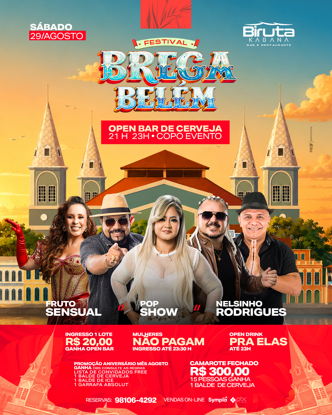 FESTIVAL BREGA BELÉM AÇAÍ BIRUTA