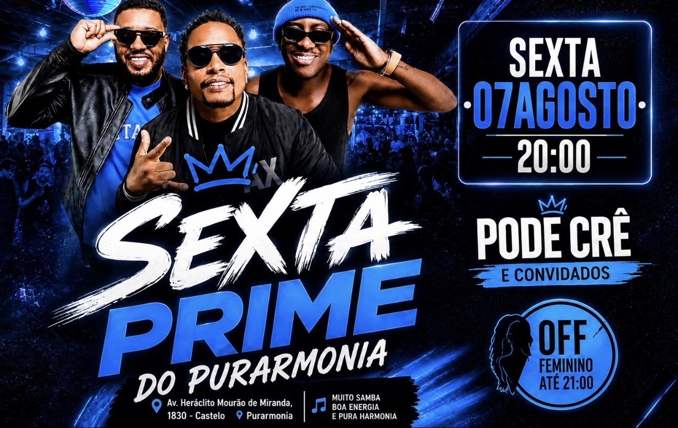 Sexta Prime 07/08 - Roda de Pagode do Purarmonia