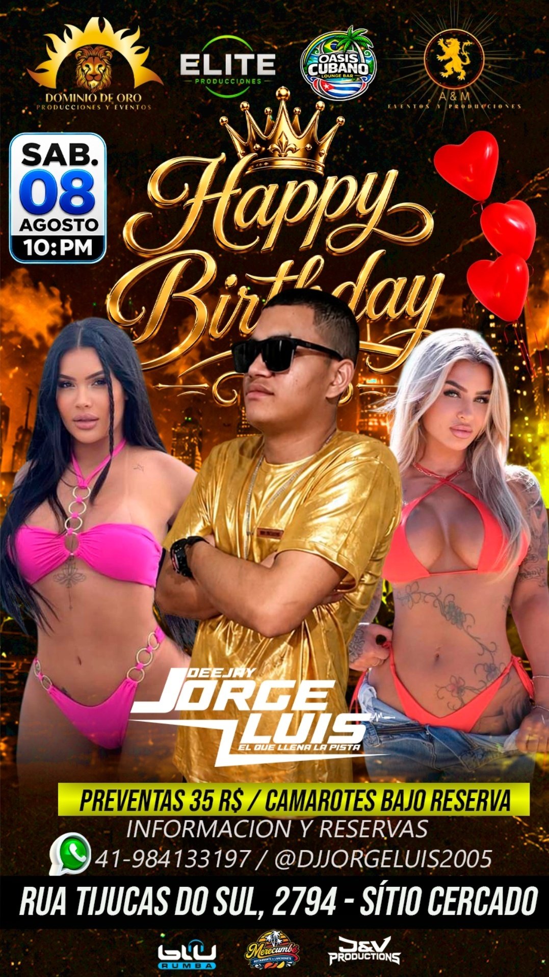 ¡HAPPY BIRTHDAY DJ JORGE LUIS!