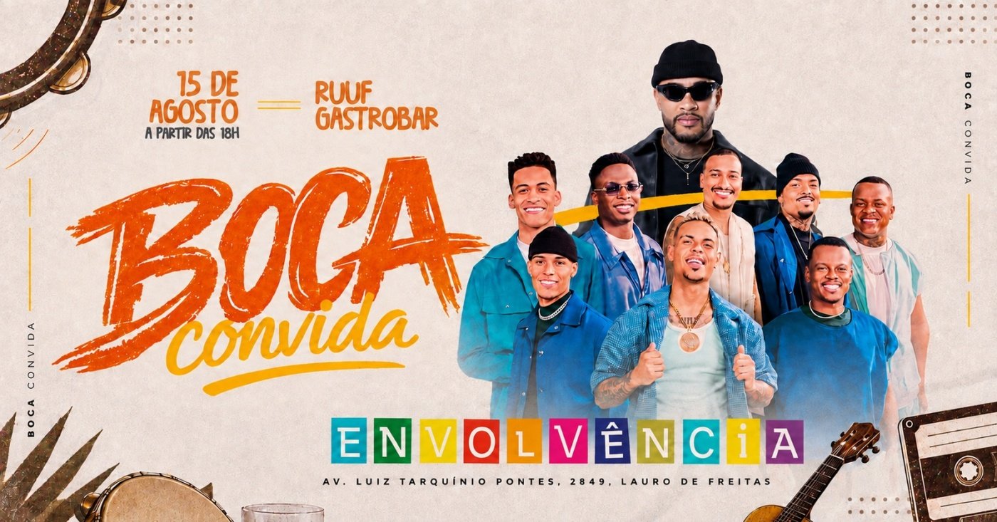 Boca Convida no RUUF Gastrobar