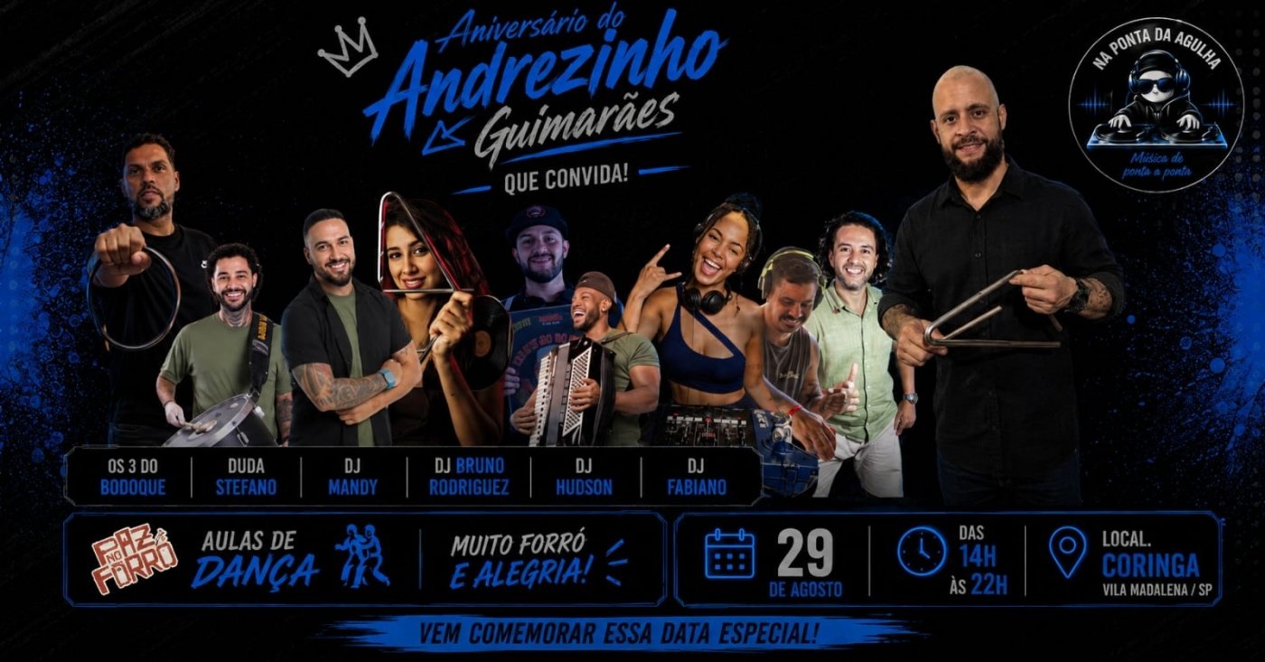 ANIVERSÁRIO DO ANDREZINHO GUIMARÃES 29/08