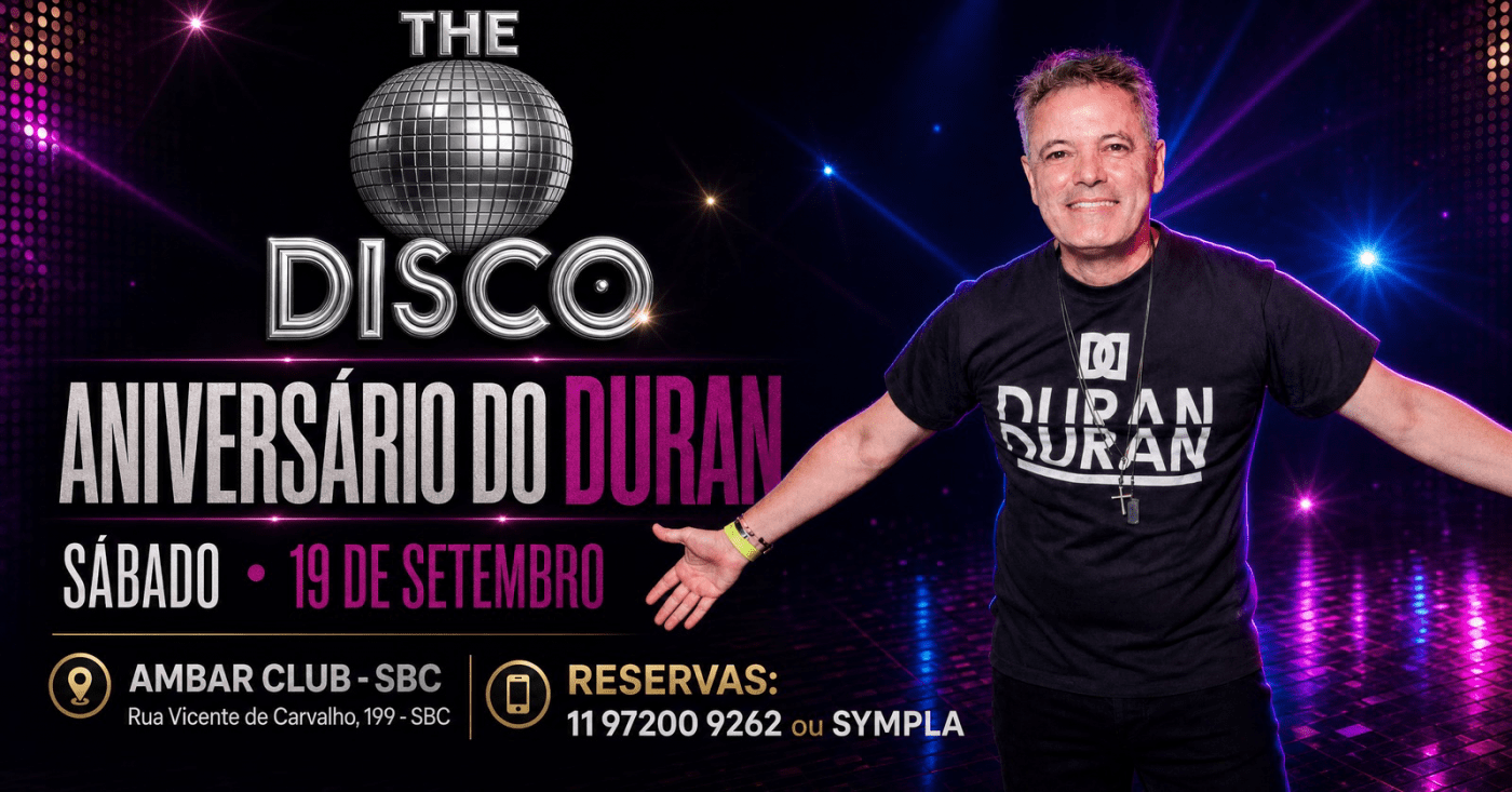 THE DISCO - ANIVERSÁRIO DO DJ DURAN
