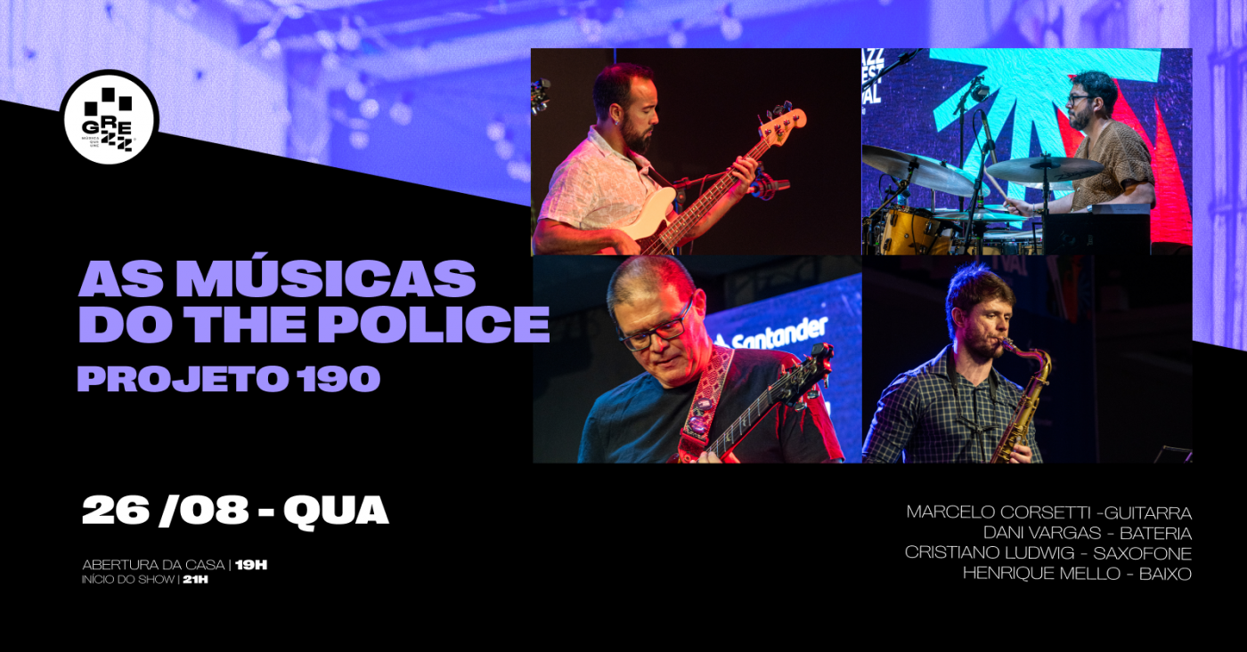As músicas do The Police - Projeto 190