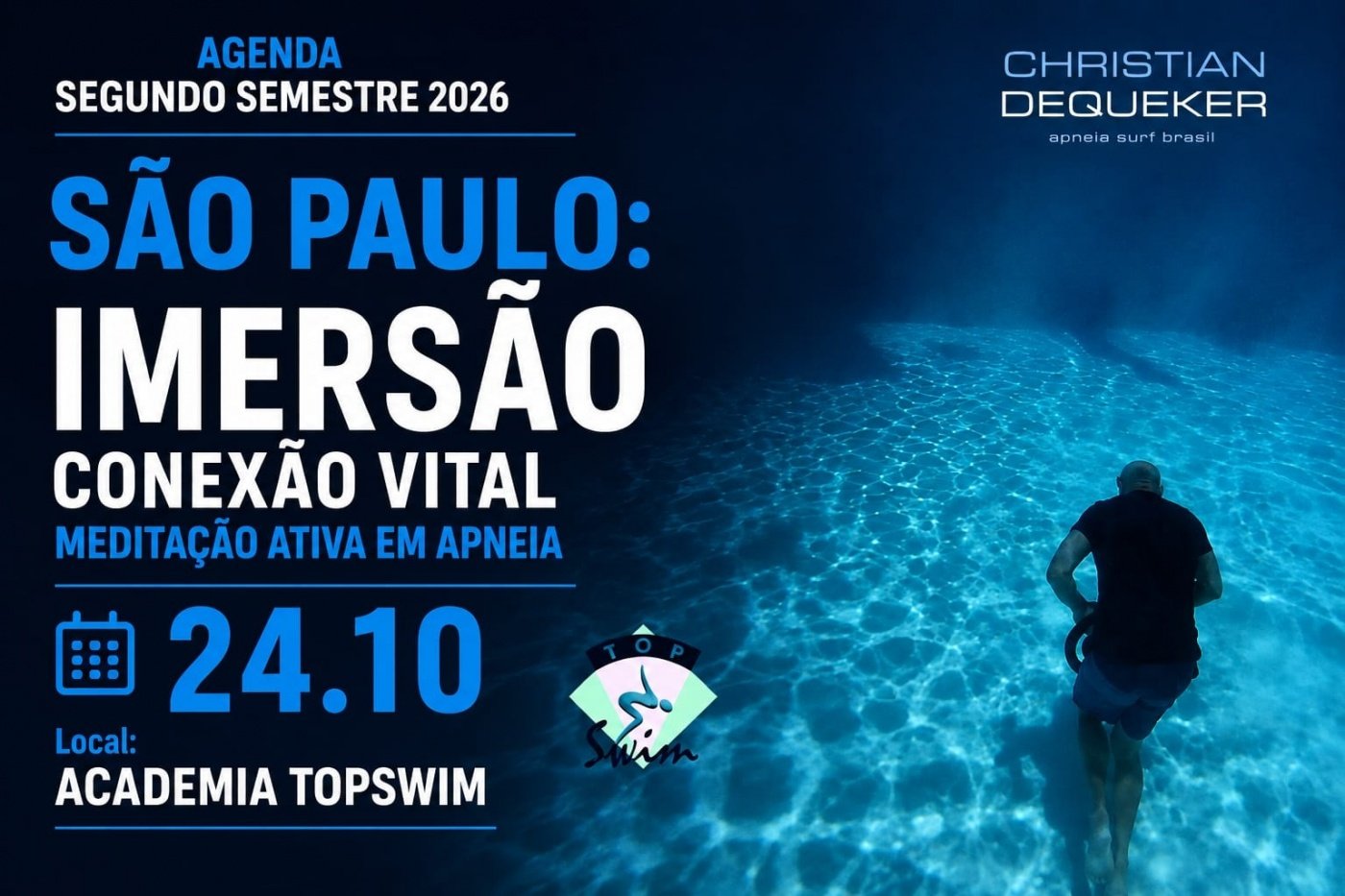 CONEXÃO VITAL - MEDITAÇÃO ATIVA EM APNEIA- SÃO PAULO 24.10