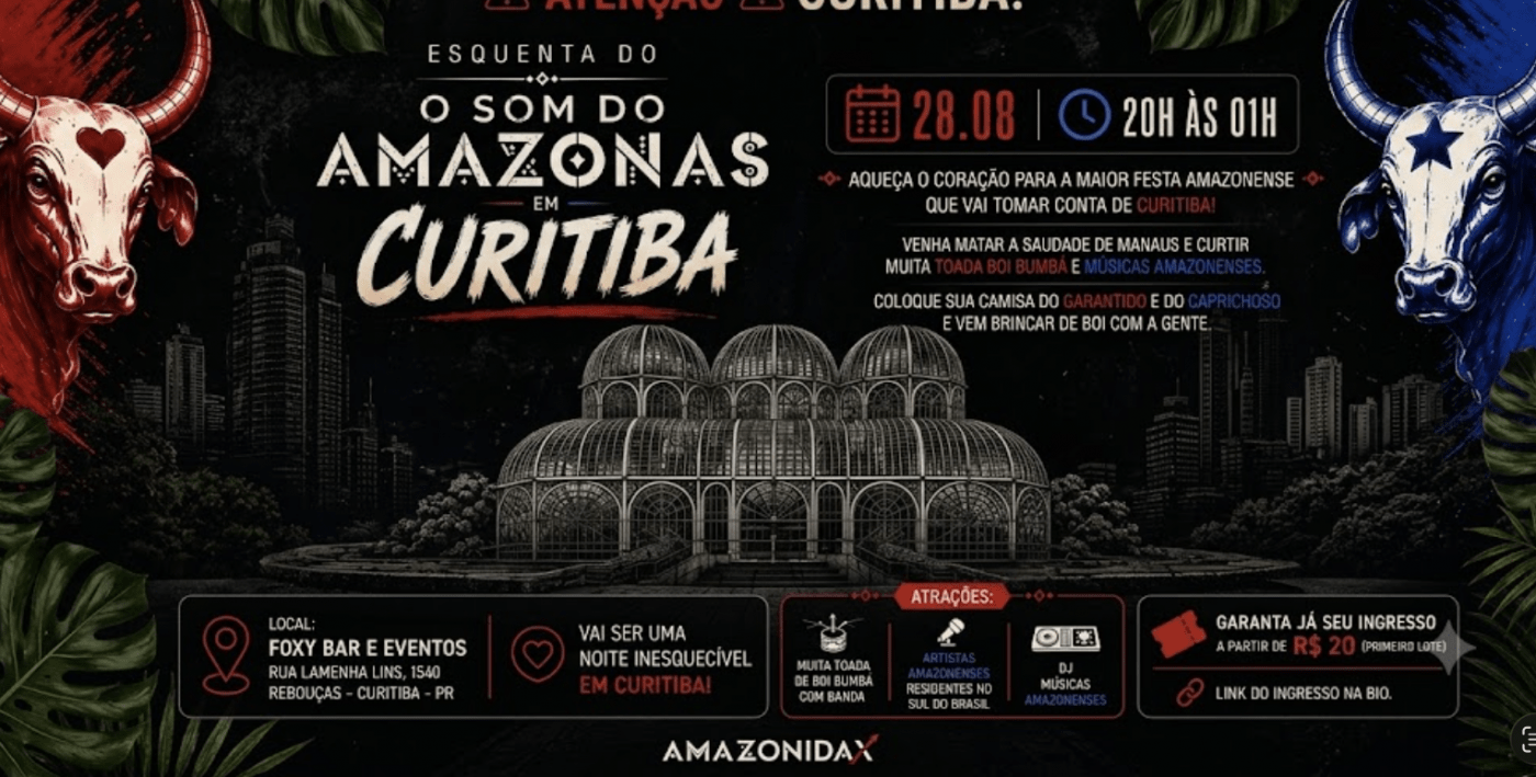 Esquenta do SOM DO AMAZONAS em Curitiba