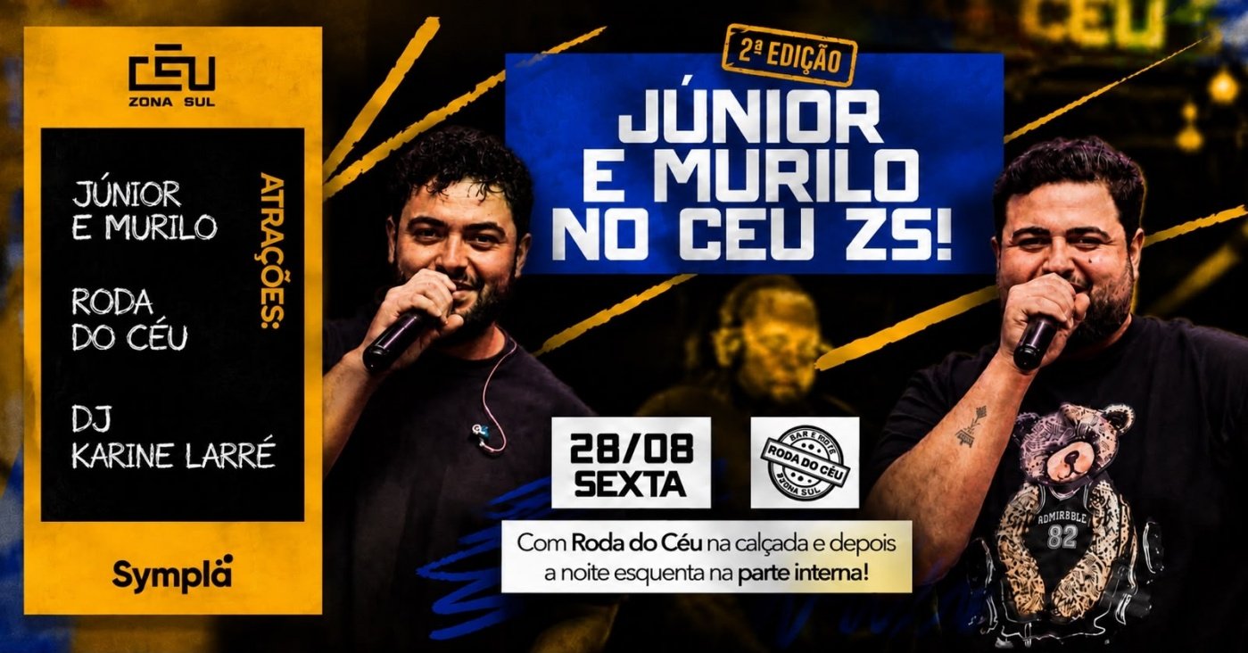 RODA DO CEU + JUNIOR E MURILO 28/08
