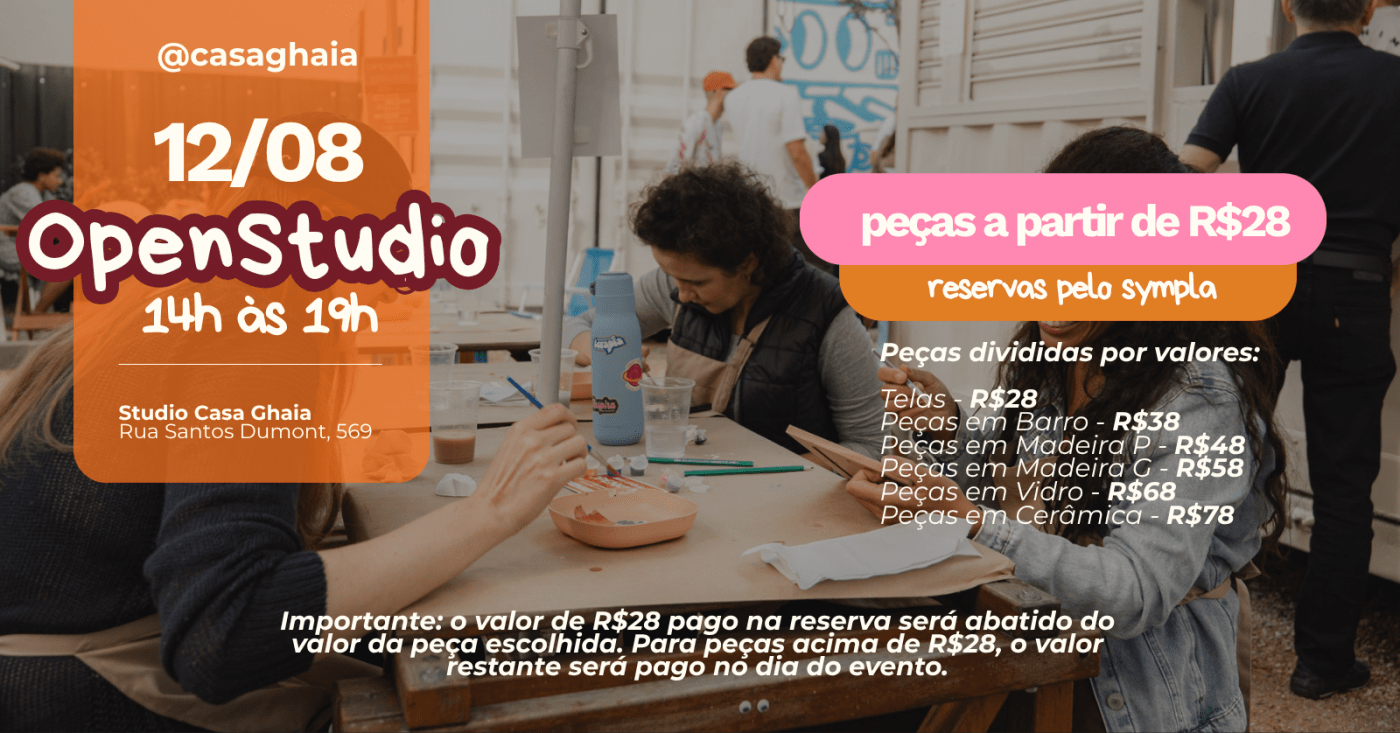 Open Studio Casa Ghaia | Pintura Livre