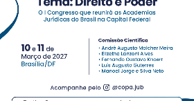 I CONAJUB - CONGRESSO NACIONAL DAS ACADEMIA JURIDICAS DO BRASIL