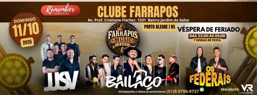 REMEMBER CLUBE FARRAPOS - PORTO ALEGRE