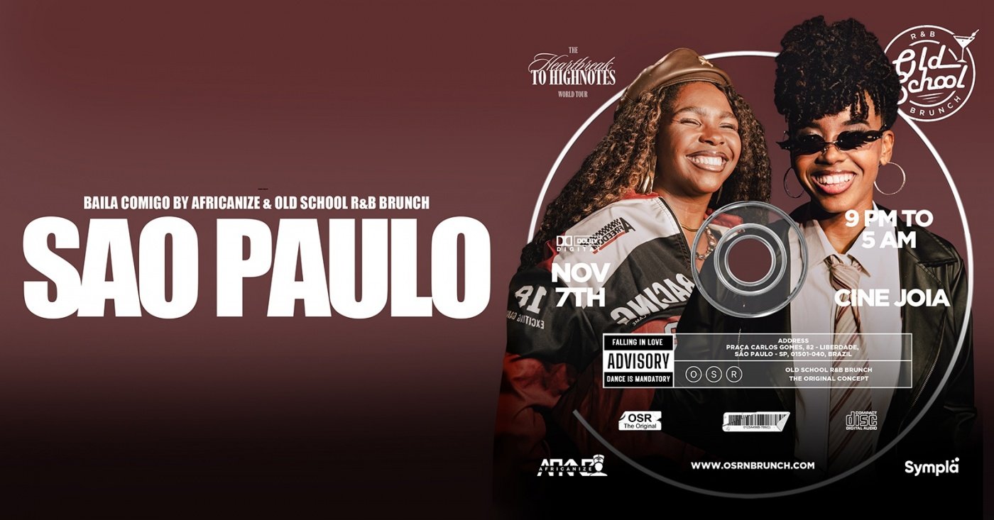 AFRICANIZE PARTY + OLD SCHOOL R&B BRUNCH : BAILA COMIGO