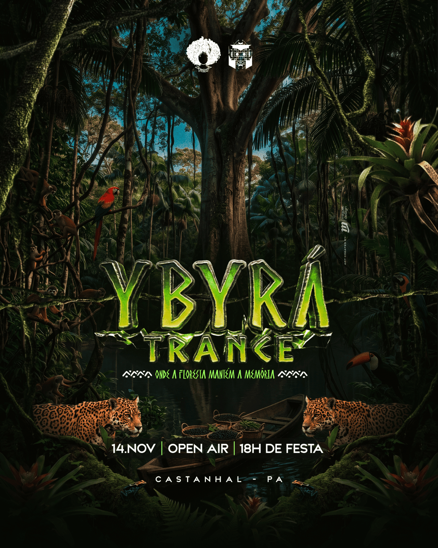 YBYRÁ TRANCE - ONDE A FLORESTA MANTÉM A MEMÓRIA