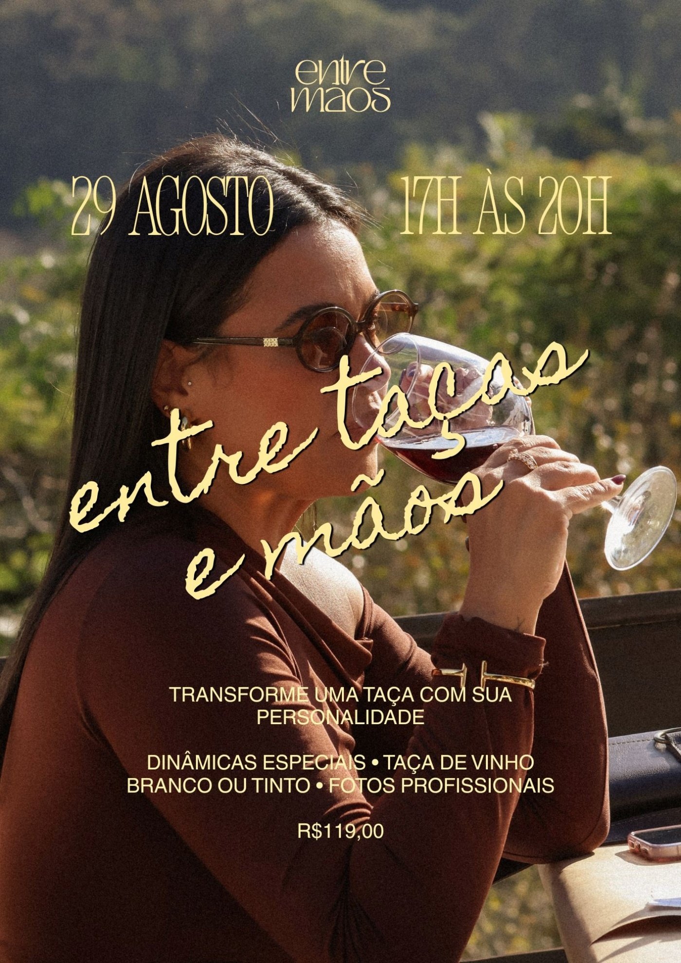 Entre Taças e Mãos