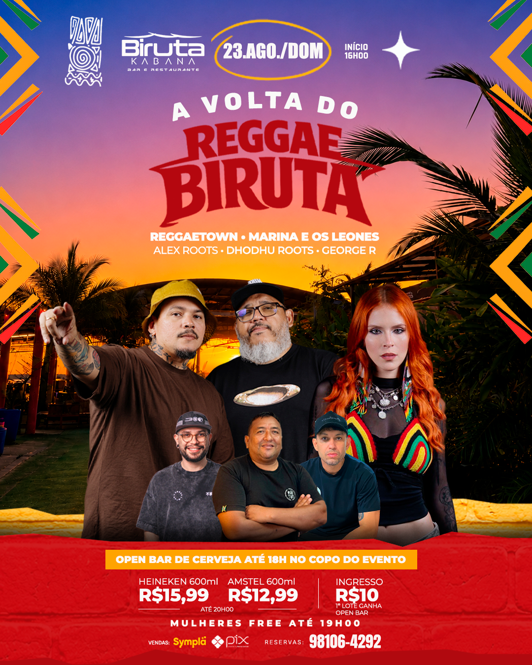 A VOLTA DO REGGAE BIRUTA