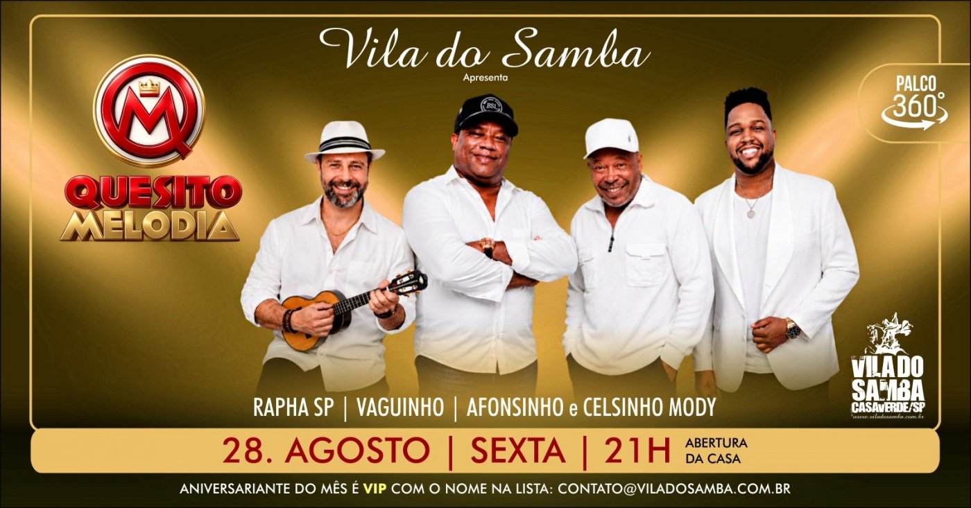 QUESITO MELODIA NA VILA DO SAMBA