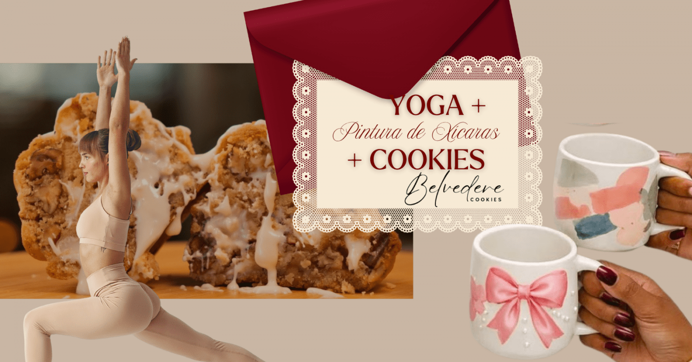 Yoga + Pintura de Xícaras + Cookies