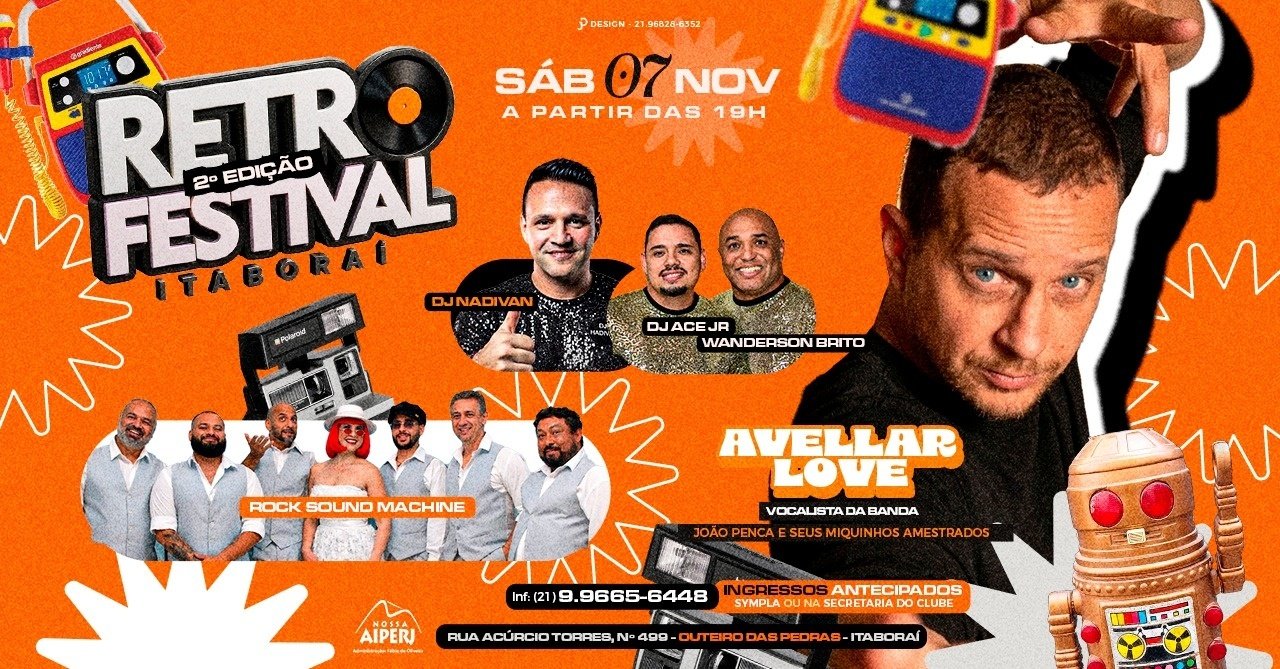 RETRÔ FESTIVAL ITABORAI 2ª EDIÇÃO