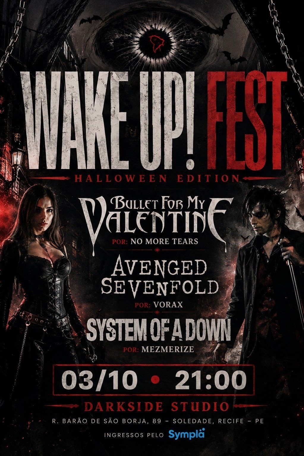 WAKE UP! FEST - EDIÇÃO PRÉ-HALLOWEEN