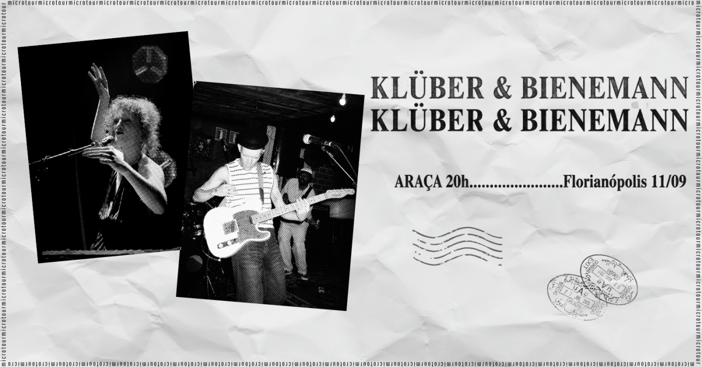 Klüber & Pedro Bienemann no Araçá Botequim